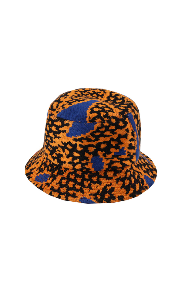 CAPPELLO DOUBLE FACE IN MAGLIERIA JACQUARD